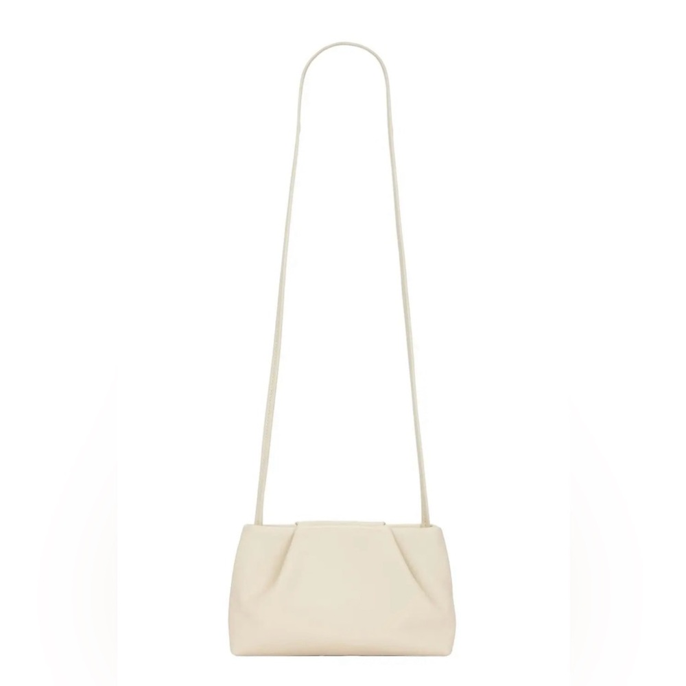 St. Agni soft tuck sling pouch crème